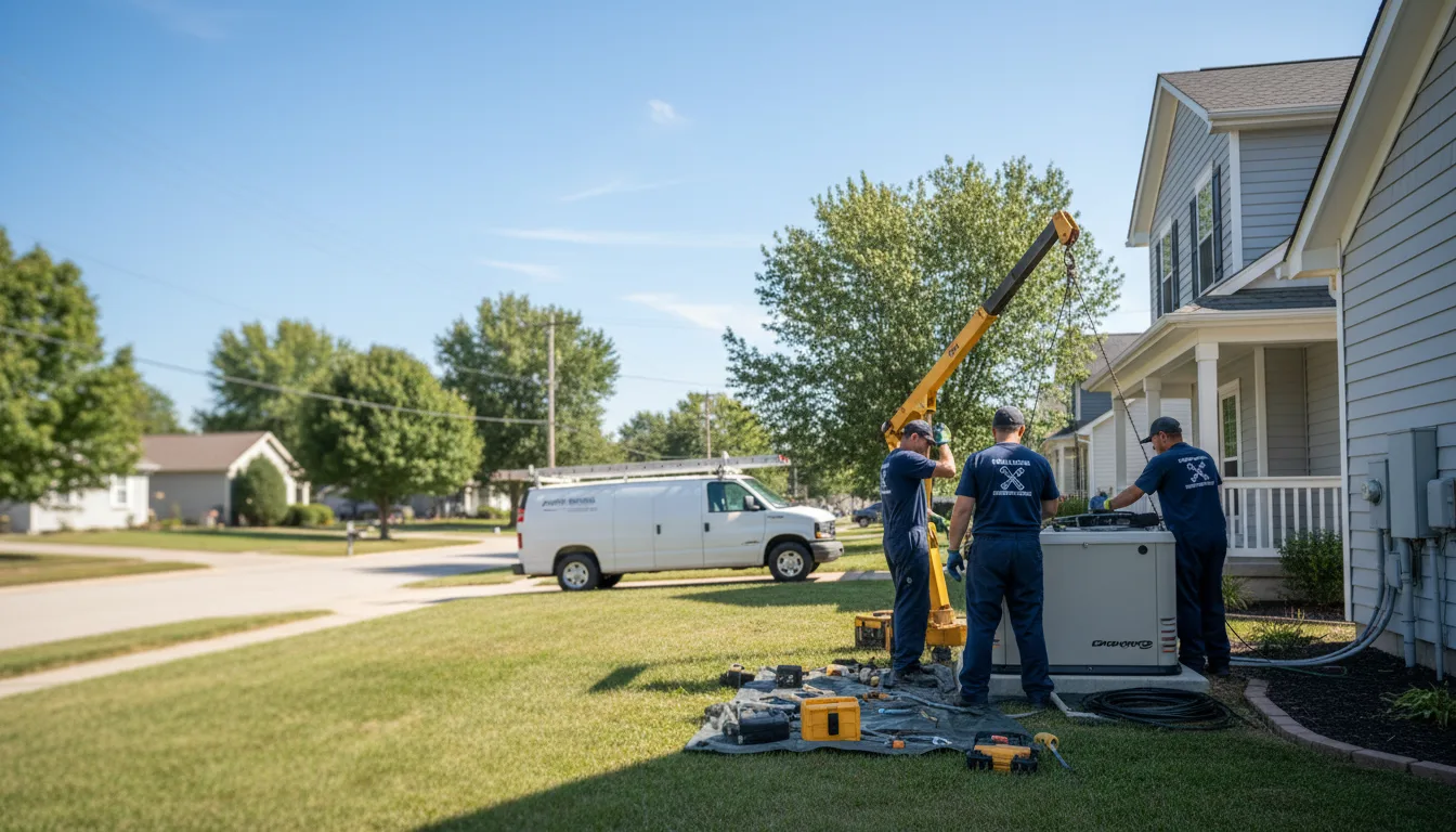 Generator Installation in Red Oak, IA near me